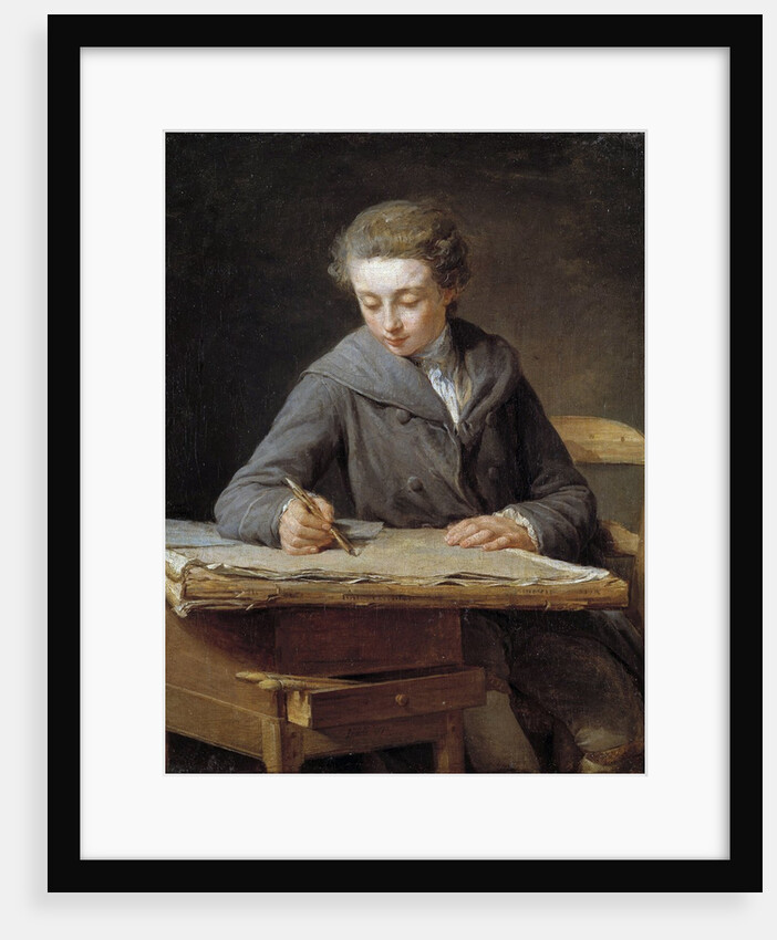 The Young Draughtsman, Portrait of Carle Vernet at the age of 14 by Nicolas Bernard Lepicie
