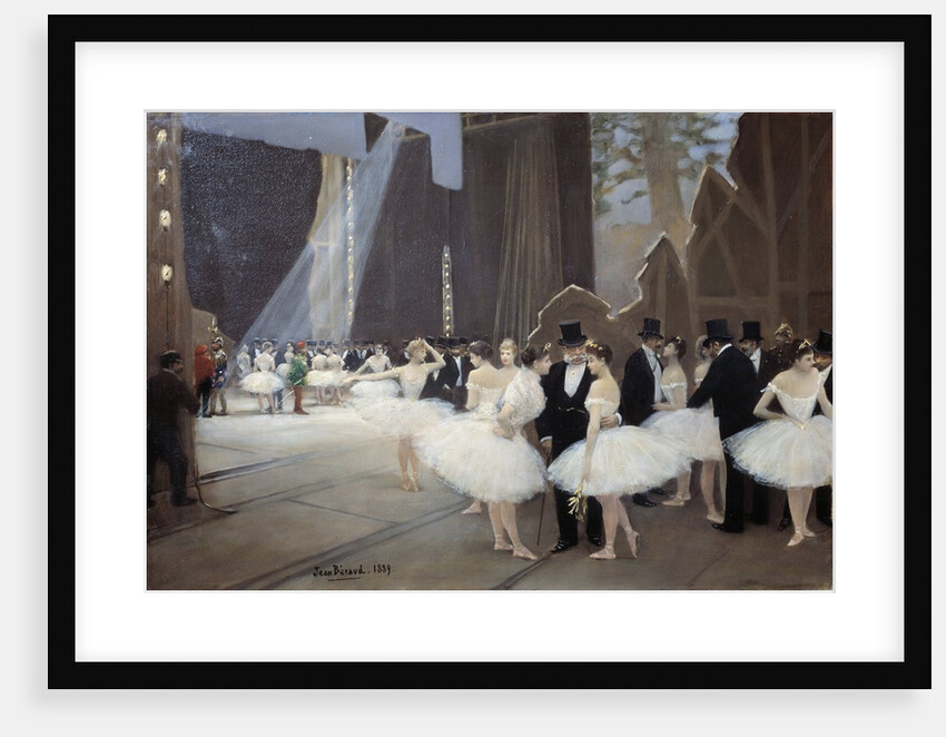 In the Wings at the Opera House by Jean Beraud