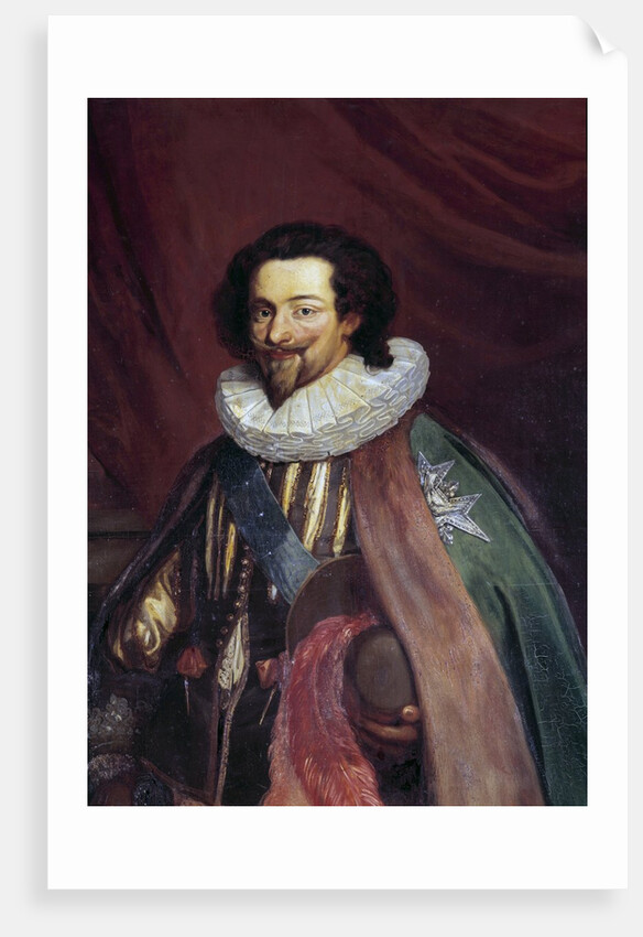 Portrait of Charles d'Albert, Duke of Luynes by Joseph-Nicolas Robert-Fleury