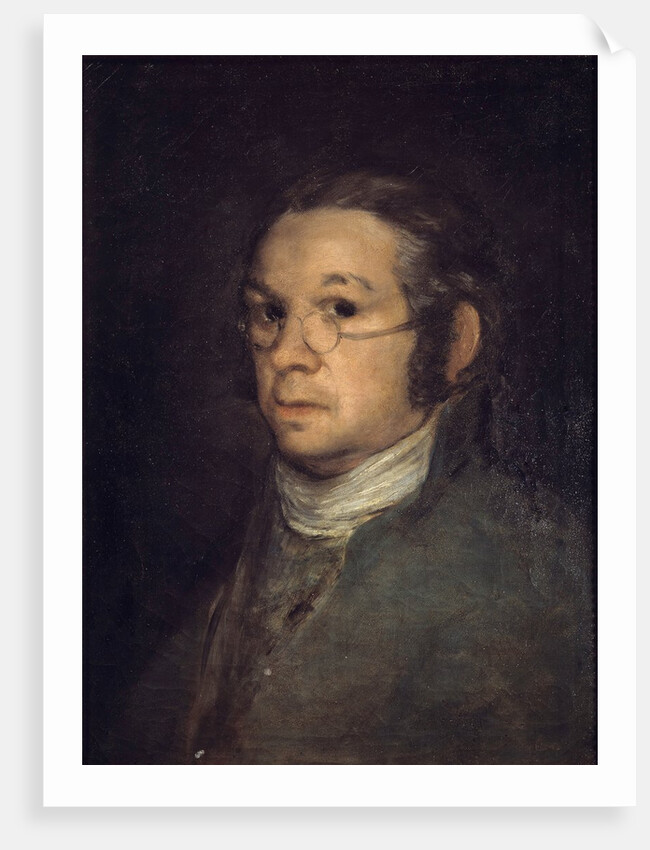 Self Portrait by Francisco de Goya y Lucientes