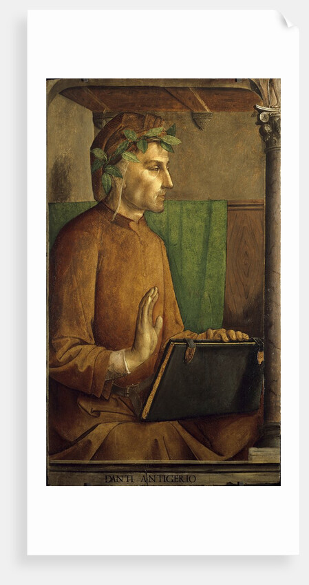 Portrait of Dante Alighieri by Juste De Gand