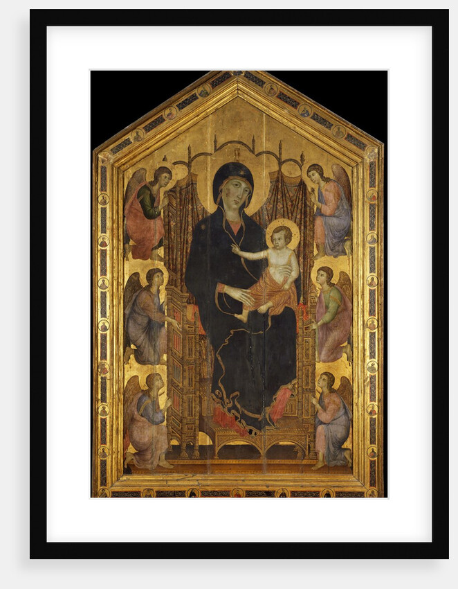 Rucellai Madonna by Duccio di Buoninsegna