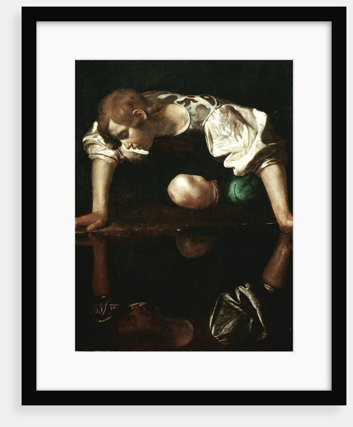 Narcissus by Michelangelo Merisi da Caravaggio