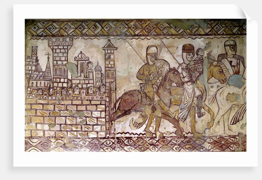The departure for the Second Crusade, 12th century by Anonymous