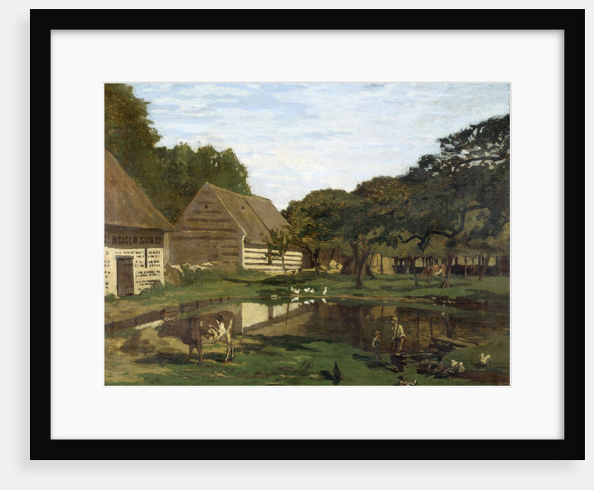 Farmyard in Normandy by Claude Monet