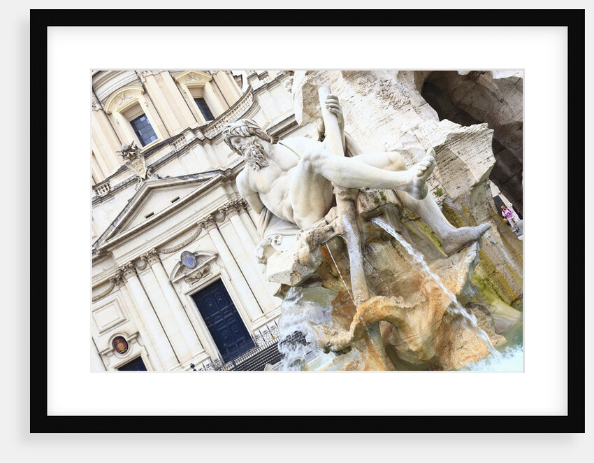 Navona square, Fontana dei Fiumi by Gian Lorenzo Bernini