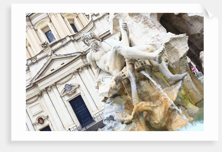 Navona square, Fontana dei Fiumi by Gian Lorenzo Bernini