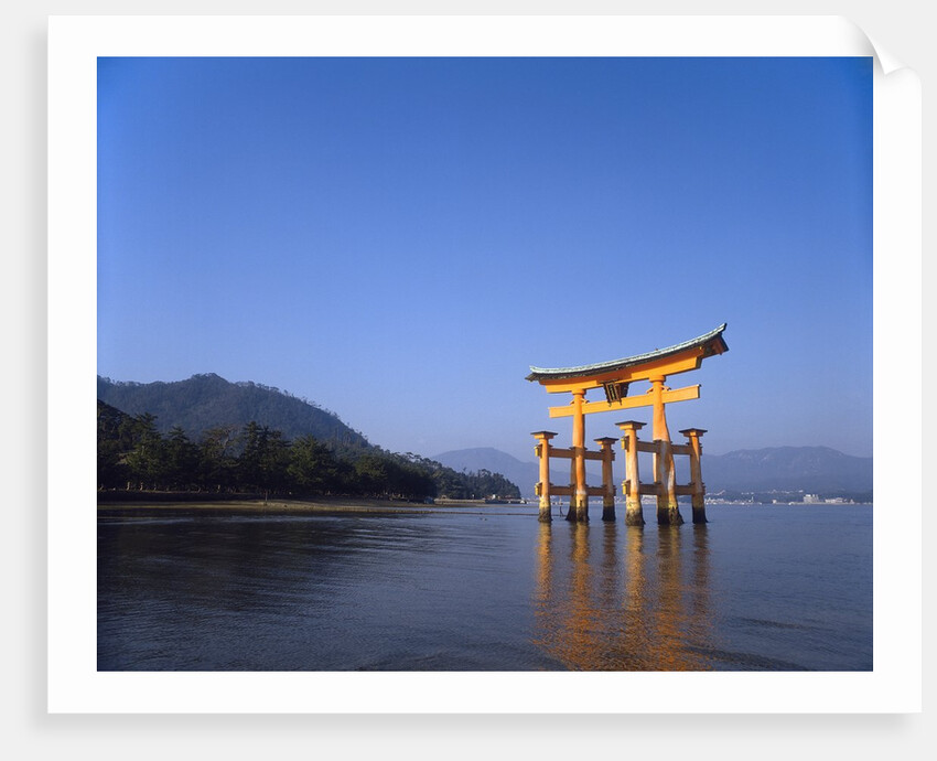 Torii Gate , Miyajima, Hiroshima, Japan by Anonymous