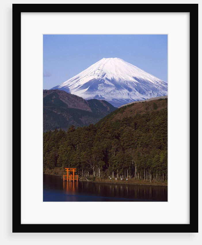 Lake Ashi , Mount Fuji, Japan by Anonymous
