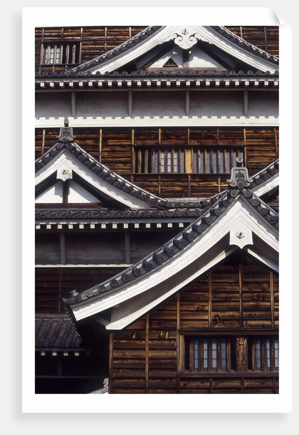 View of Hiroshima Castle, Hiroshima, Hiroshima Prefecture, Chugoku Region, Honshu, Japan by Anonymous