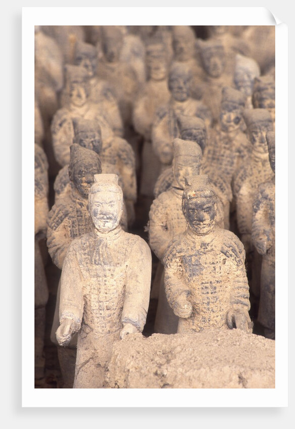 Miniature Terracota Warriors, Shenzen, Guangdong Province, China by Anonymous