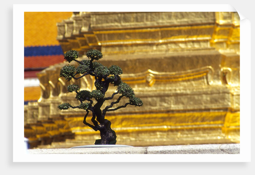 Detail of Wat Phra Kaeo, Bangkok, Thailand by Anonymous