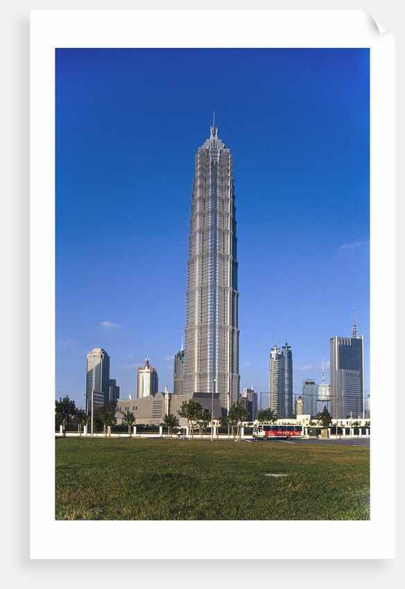 Jin Mao Building, Pudong, Shanghai, China by Anonymous