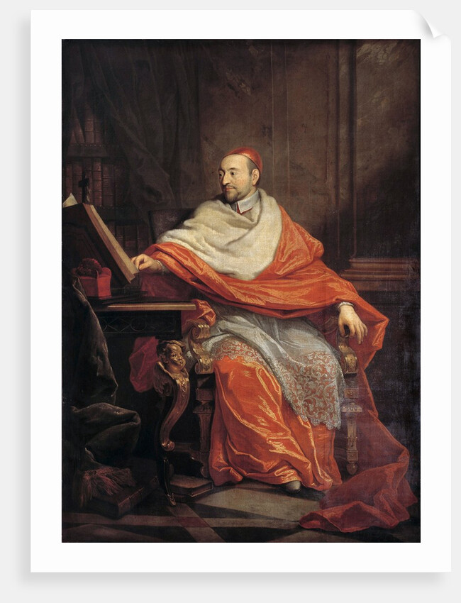 Portrait of Cardinal Pierre de Berulle by Philippe de Champaigne