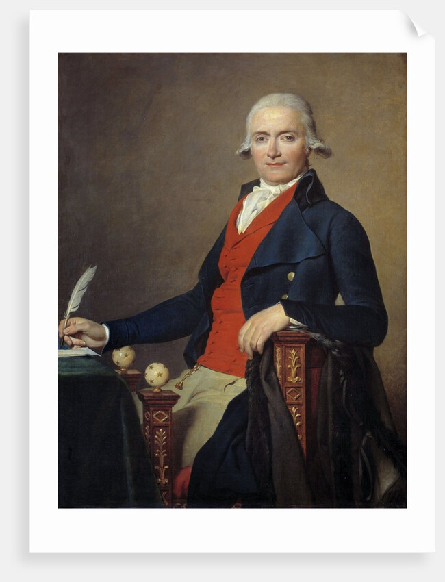 Portrait of Gaspard Meyer by Jacques Louis David