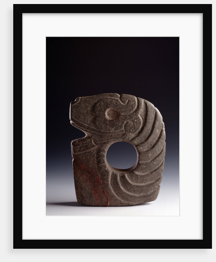 Stone ax representing a stylized snake by Anonymous