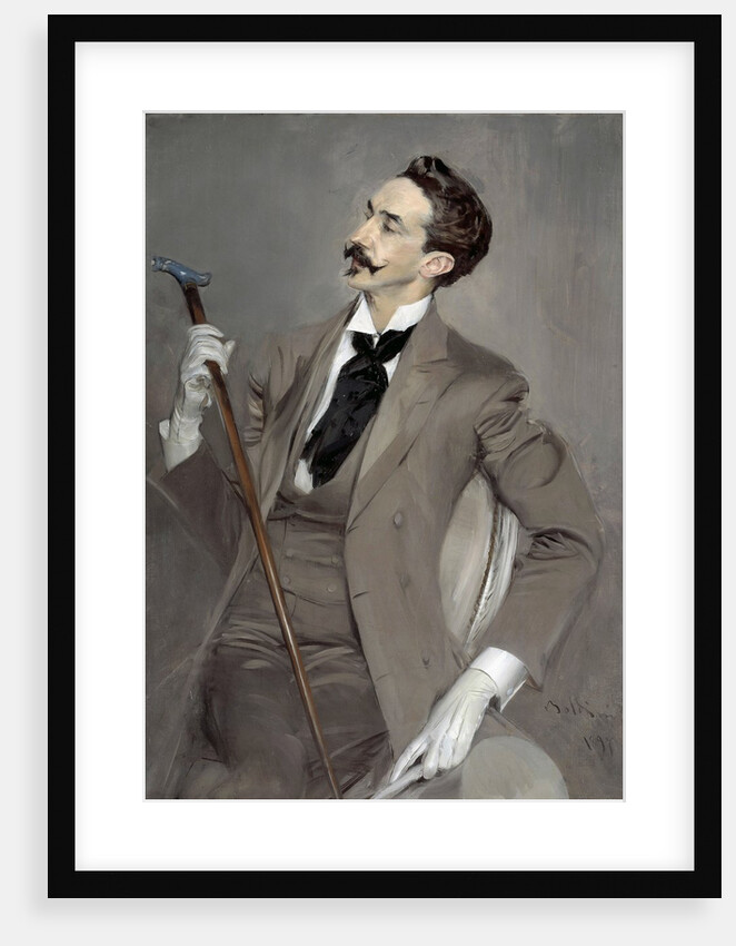 Portrait of Count Robert of Montesquiou by Giovanni Boldini