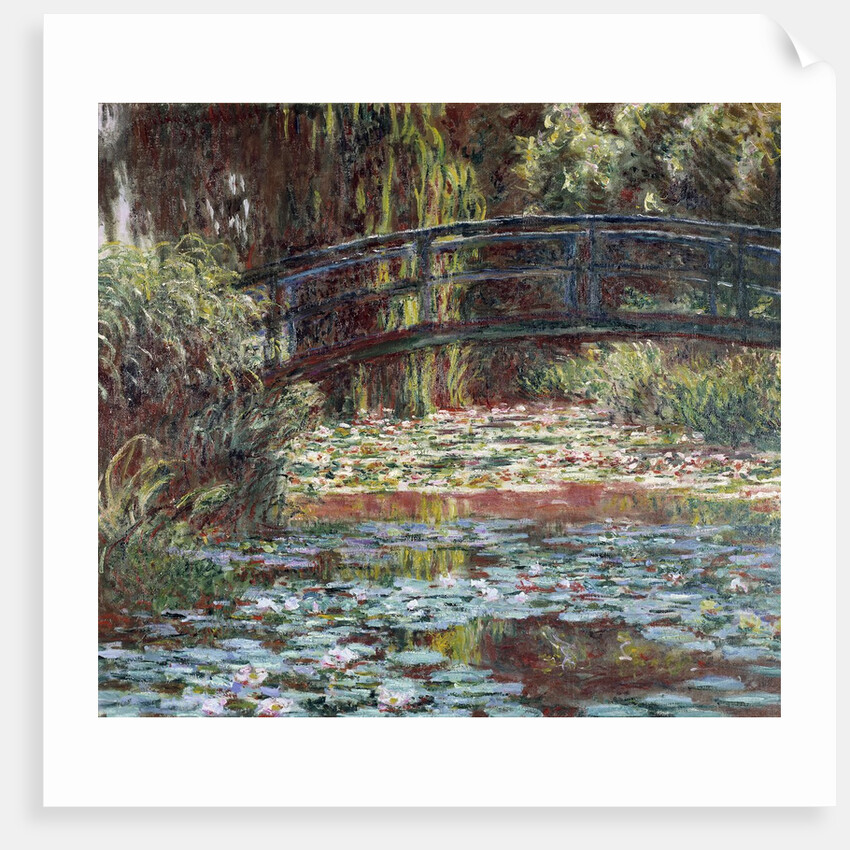 Water Lily Pond, 1900 by Claude Monet