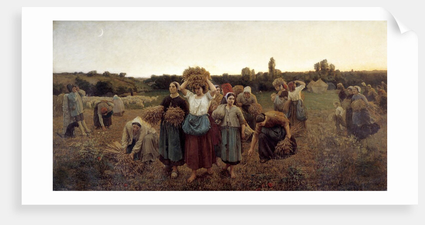 Calling in the Gleaners by Jules Breton