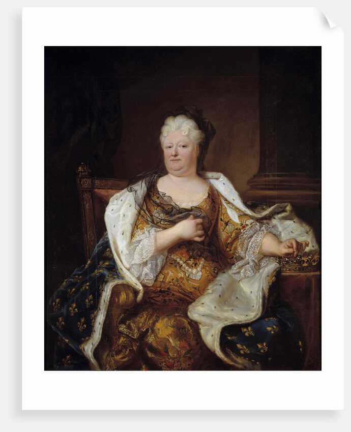 Portrait of Elizabeth Charlotte of Bavaria, Princess Palatine by Hyacinthe Rigaud