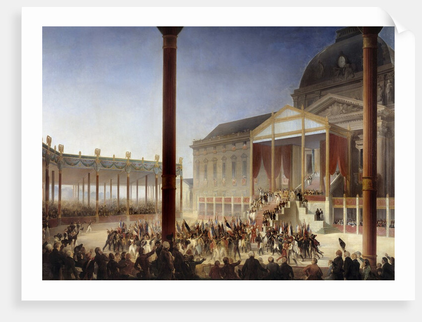 Assembly of the Champ de Mai, 1st June 1815 by Francois Joseph Heim