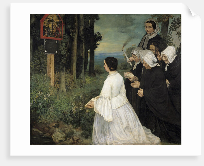 Ex Voto by Alphonse Legros