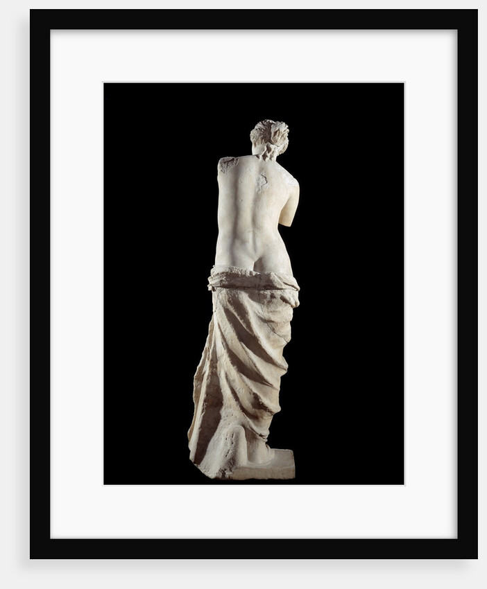 The Venus de Milo - Detail of a marble sculpture of Aphrodite by Anonymous