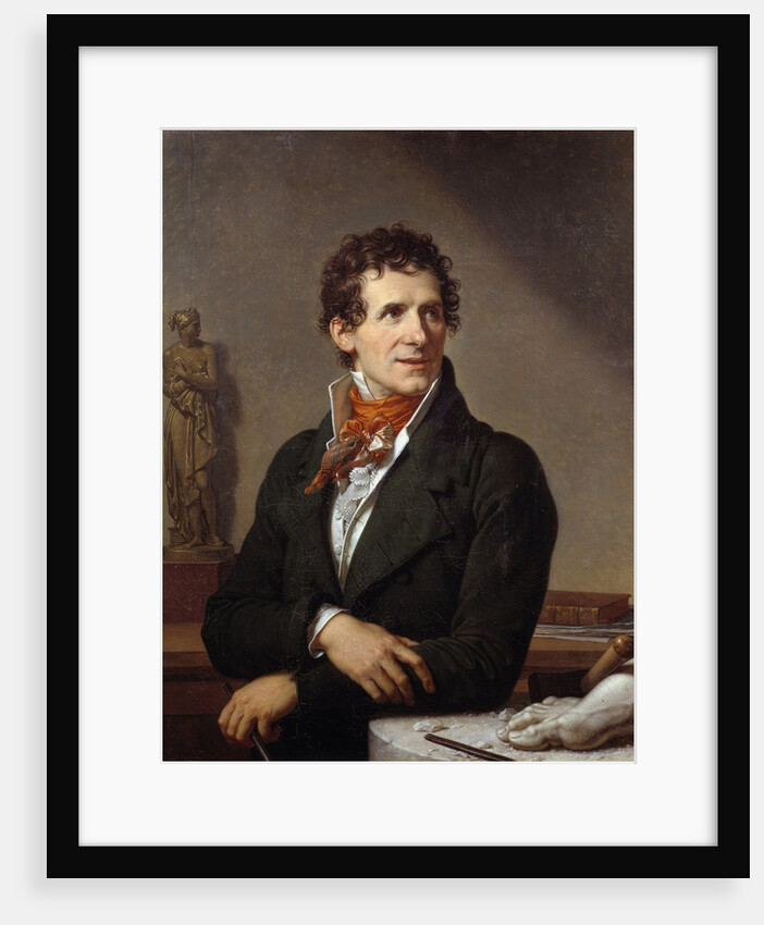 Portrait of the sculptor Antonio Canova by Francois-Xavier Fabre