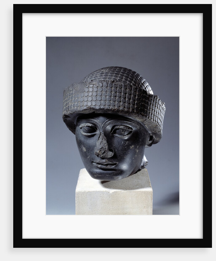 Head of Gudea, Prince of Lagesh, from Telloh Neo-Sumerian, c.2150 by Anonymous