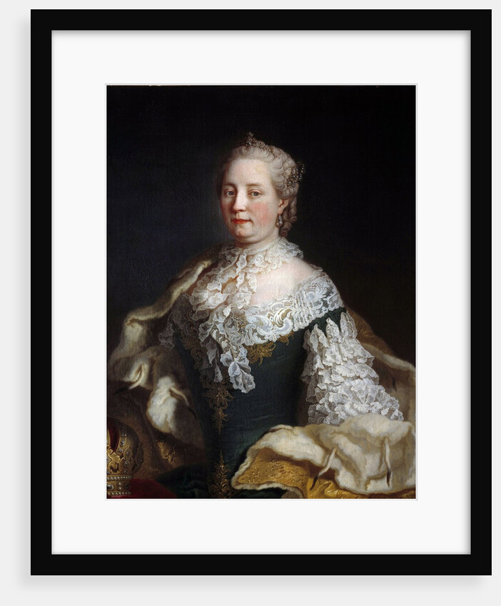 Portrait of Maria Theresa of Austria by Anonymous