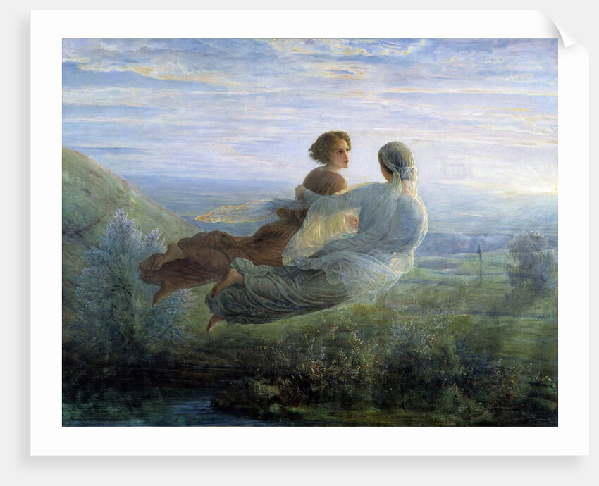 The poem of the soul: The Flight of the soul by Louis Janmot