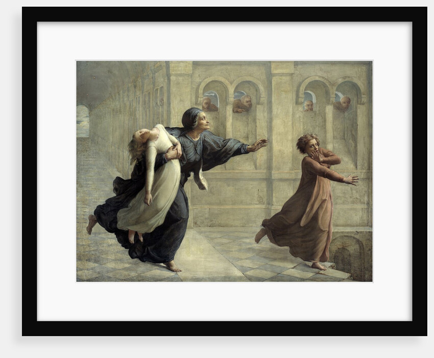 The poem of the soul: The Nightmare by Louis Janmot