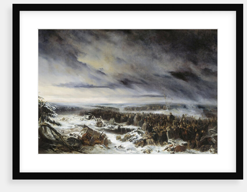 Scene of the retreat of Russia, 1812 by Nicolas Toussaint Charlet