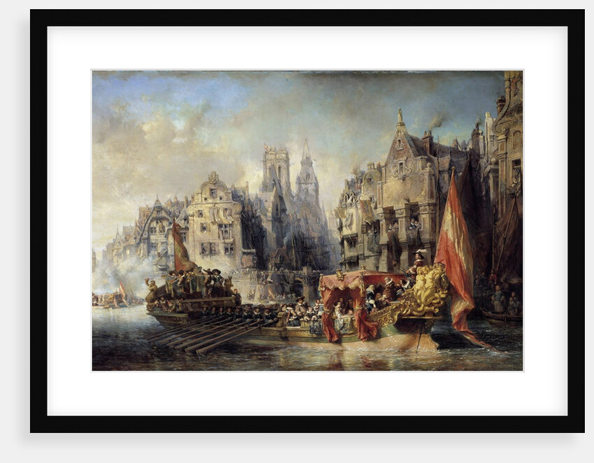 Arrival of the Duke of Alba at Rotterdam in 1567 by Eugene Isabey