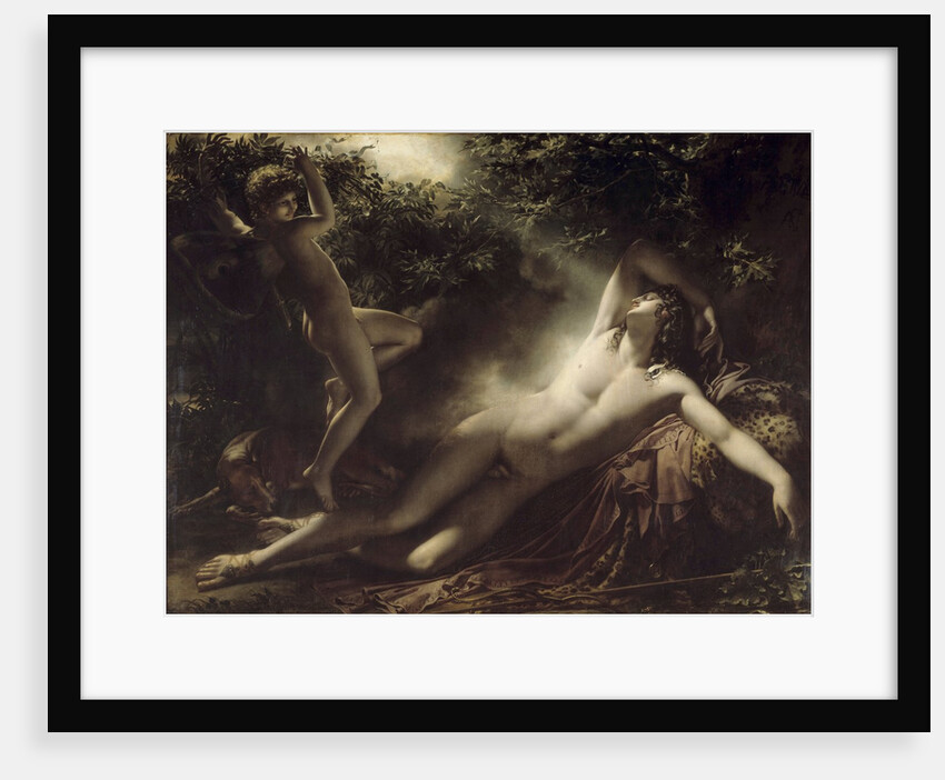 The Sleep of Endymion by Anne-Louis Girodet de Roussy-Trioson