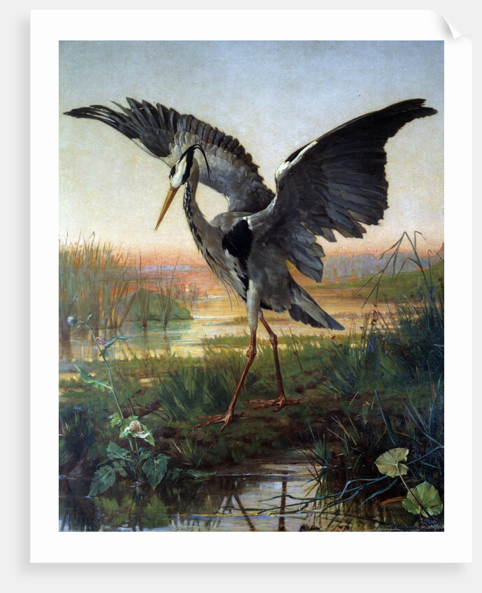 The Heron by Louis-Emile Villa