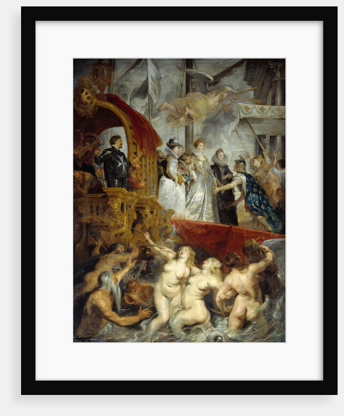 The Disembarkation at Marseilles from the Marie de' Medici Cycle by Peter Paul Rubens