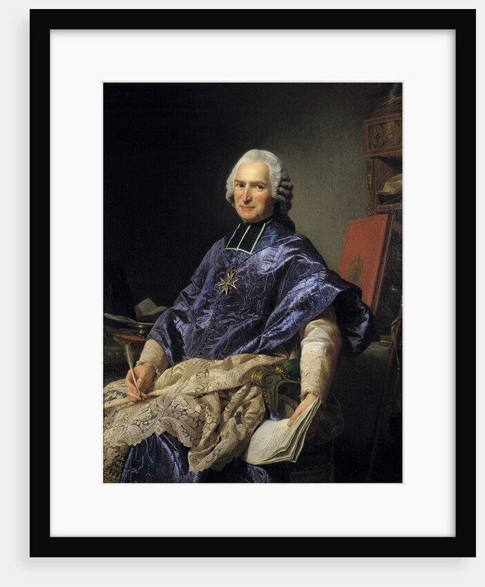Portrait of Joseph Marie Terray by Alexander Roslin