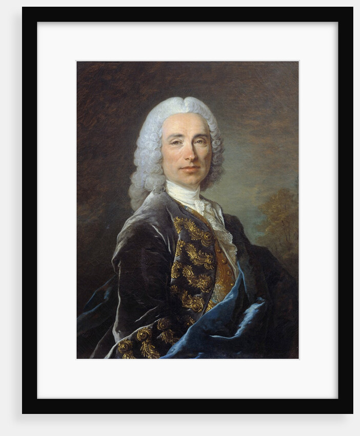 Portrait of the Marquis Nicolas de Luker by Louis Tocque