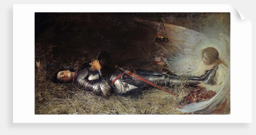 Joan of Arc Asleep by George William Joy