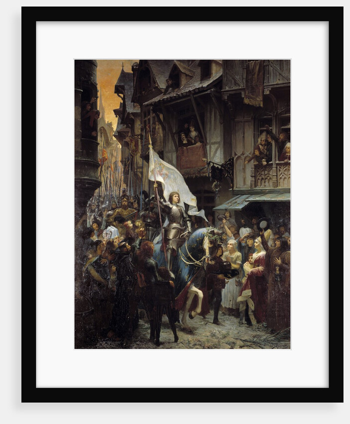The Entrance of Joan of Arc into Orleans by Jean Jacques Scherrer