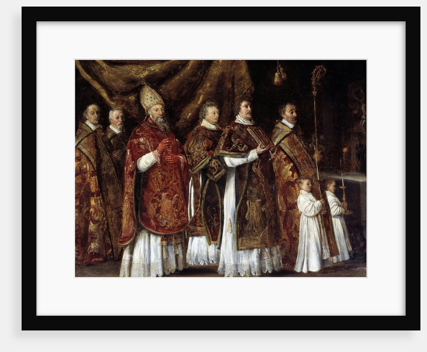 The Pontifical Mass by Antoine Le Nain
