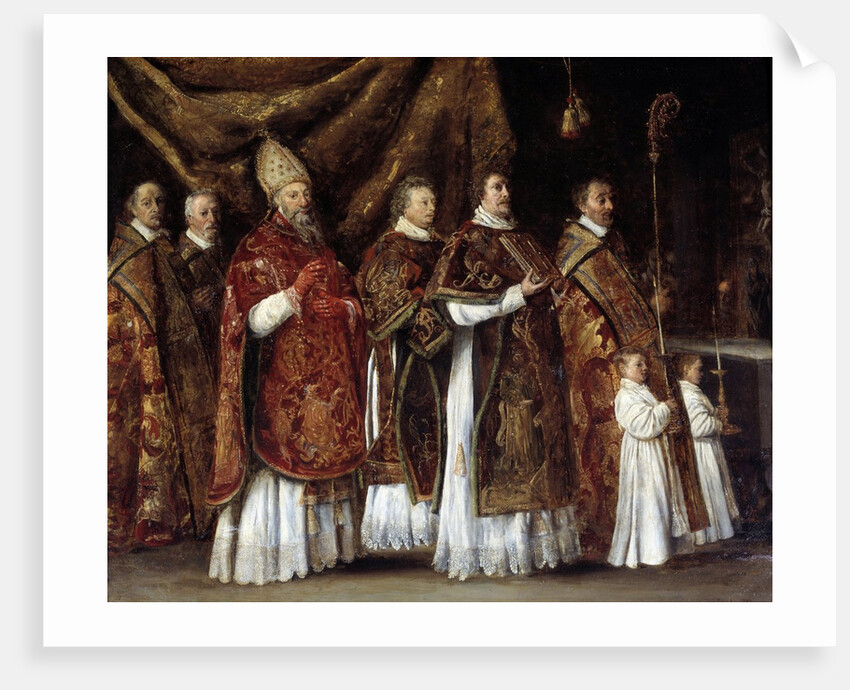 The Pontifical Mass by Antoine Le Nain