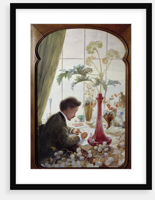 Portrait of Emile Galle by Louis Hestaux