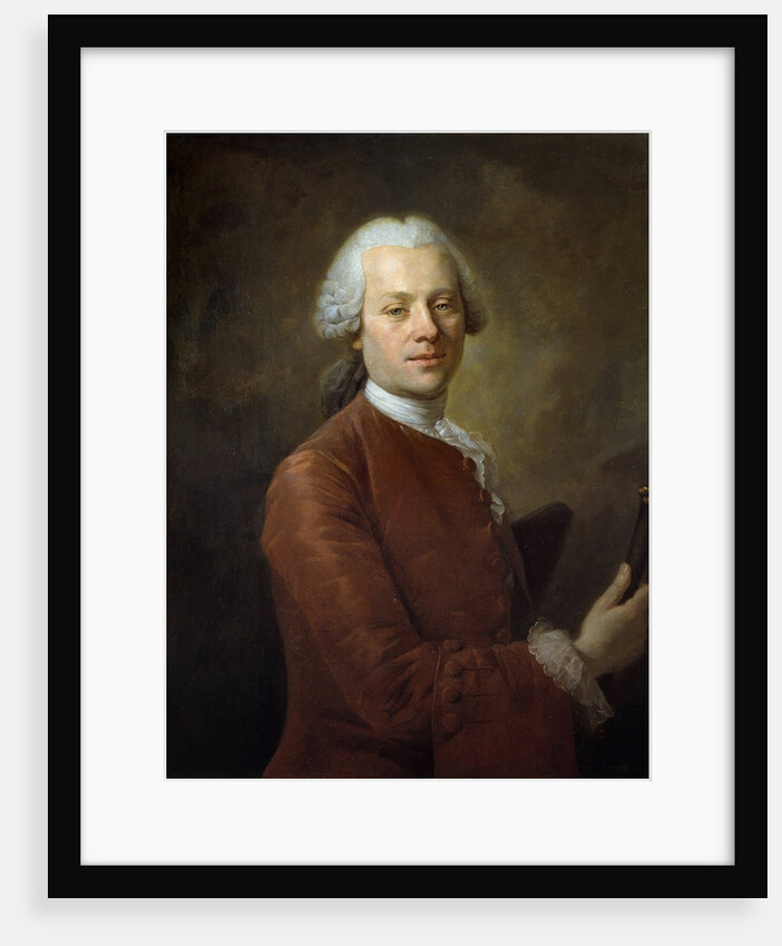 Portrait of Jean le Rond d'Alembert by Louis Tocque