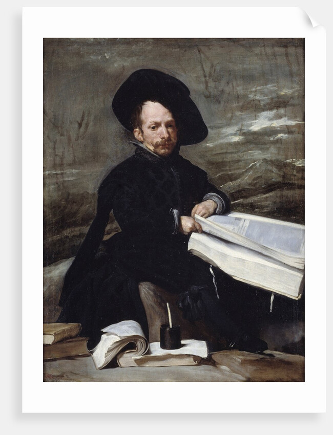 Portrait of the jester Diego de Acedo by Diego Velazquez