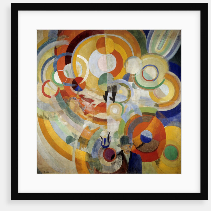 Carousel with pigs by Robert Delaunay