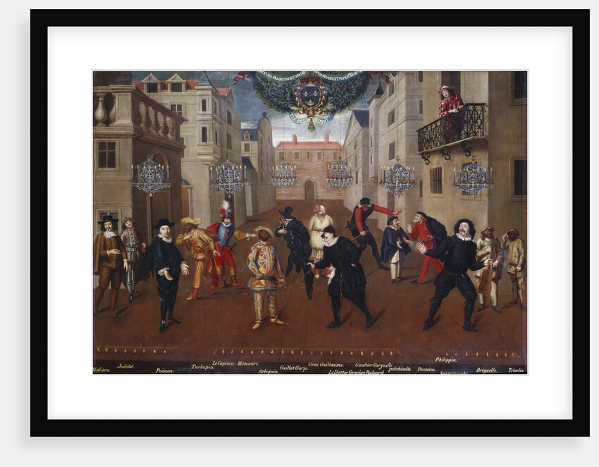 Commedia dell'Arte: Italian and French Comedians Playing in Farces by Anonymous