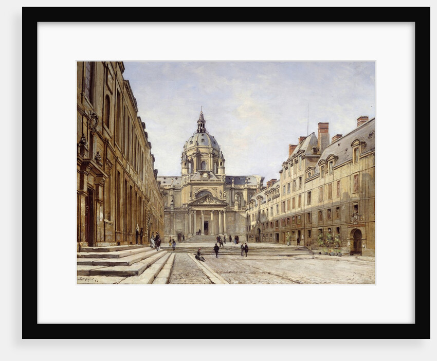 The courtyard of the Old Sorbonne by Emmanuel Lansyer