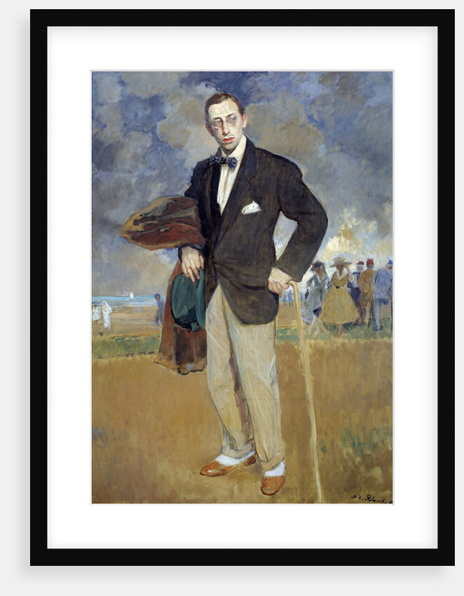 Portrait of Igor Stravinsky by Jacques-Emile Blanche